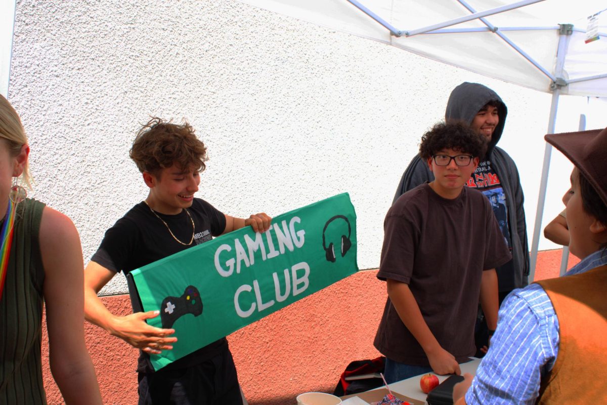 Gaming Club ( -Left to right: Kevin Rodriguez, Sergio as representatives- )